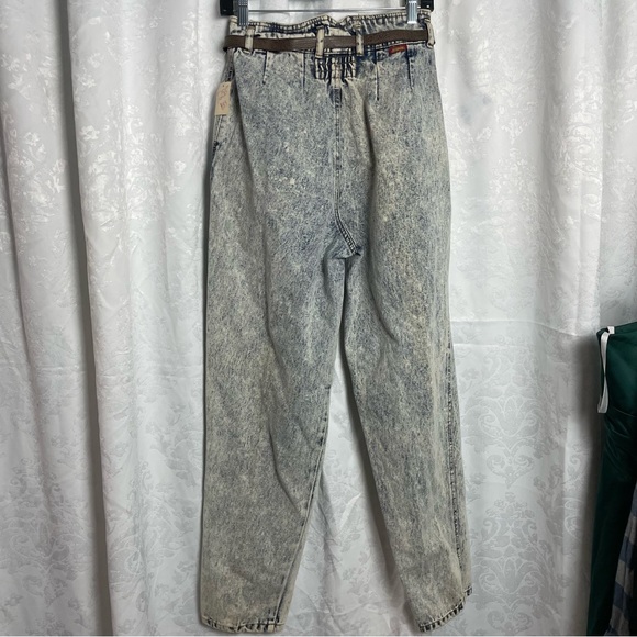 Y2K Jordache Basics Acid Wash High-Waisted Women Jeans - Picture 2 of 7